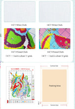 Load image into Gallery viewer, Welcome Cross Stitch Kit – Joy Sunday Style Printed 11CT/14CT/16CT Aida Fabric DIY Embroidery for Home Decor