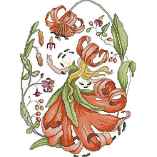 Load image into Gallery viewer, 12 Flowers Fairy Series DIY Needle Thread Embroidery Kit - AIMDIY