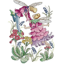 Load image into Gallery viewer, 12 Flowers Fairy Series DIY Needle Thread Embroidery Kit - AIMDIY