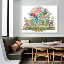 Load image into Gallery viewer, Alice in Wonderland Cross Stitch - AIMDIY