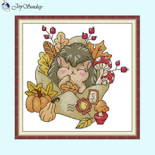 Load image into Gallery viewer, Animal Pattern Cross Stitch Kit DIY Kids Sewing Crafts - AIMDIY