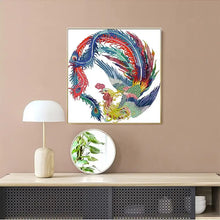 Load image into Gallery viewer, Auspicious Phoenix Chinese Style X Stitch Patterns - AIMDIY