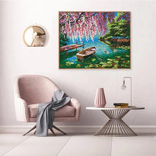 Load image into Gallery viewer, Autumn in the Creek Scenery Cross Stitch Kit - AIMDIY