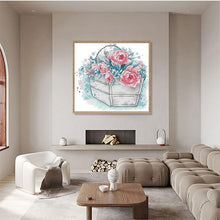 Load image into Gallery viewer, Basket of Roses Floral Pattern s Pink - AIMDIY