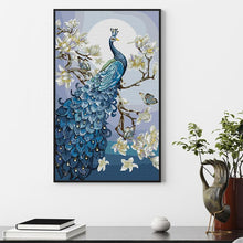 Load image into Gallery viewer, Beautiful Blue Peacock Animal Pattern - AIMDIY