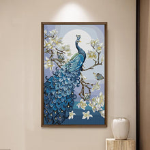 Load image into Gallery viewer, Beautiful Blue Peacock Animal Pattern - AIMDIY