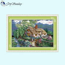 Load image into Gallery viewer, Beautiful Home Scenery Thread Kits - AIMDIY