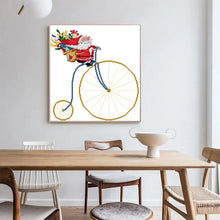 Load image into Gallery viewer, Bicycle Santa Claus Cartoon Pattern - AIMDIY