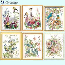 Load image into Gallery viewer, Birds and Flowers Pattern Collection - AIMDIY