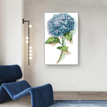 Load image into Gallery viewer, Blue Hydrangea Joy Sunday Floral Patterns - AIMDIY