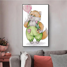 Load image into Gallery viewer, Cartoon Animals Cat Patterns Joy Sunday Cross Stitch - AIMDIY