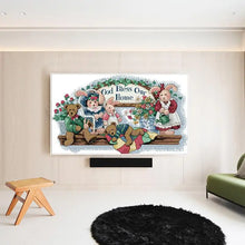 Load image into Gallery viewer, Cartoon Doll Pattern Cross Stitch Kit - AIMDIY