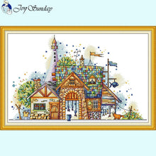 Load image into Gallery viewer, Cartoon Little House Scenery - AIMDIY