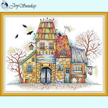Load image into Gallery viewer, Cartoon Little House Scenery - AIMDIY