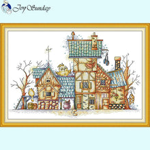 Load image into Gallery viewer, Cartoon Little House Scenery - AIMDIY