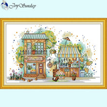 Load image into Gallery viewer, Cartoon Little House Scenery - AIMDIY