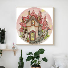 Load image into Gallery viewer, Cartoon Mushroom Manor Joy Sunday Cross Stitch Kits - AIMDIY