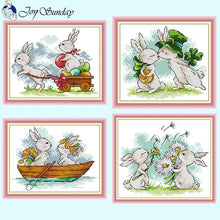 Load image into Gallery viewer, Cartoon Rabbit Kit DIY Kids Handmade - AIMDIY