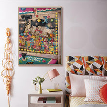 Load image into Gallery viewer, Cats Dreams Come True Cartoon Animal Pattern Cross Stitch Kit - AIMDIY