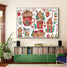 Load image into Gallery viewer, Celebrate Christmas Gifts Cross Stitch - AIMDIY