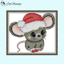 Load image into Gallery viewer, Christmas Animal Cross Stitch - AIMDIY