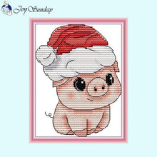 Load image into Gallery viewer, Christmas Animal Cross Stitch - AIMDIY