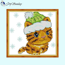 Load image into Gallery viewer, Christmas Animal Cross Stitch - AIMDIY