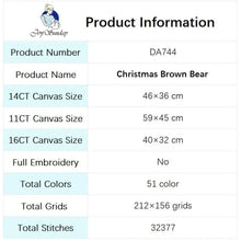 Load image into Gallery viewer, Christmas Brown Bear - AIMDIY