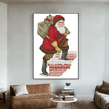 Load image into Gallery viewer, Christmas - Cross Stitch Embroidery Kits Santa Claus - AIMDIY
