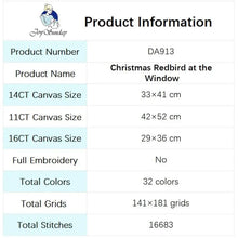 Load image into Gallery viewer, Christmas Red Bird at the Window - AIMDIY
