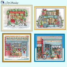 Load image into Gallery viewer, Christmas Shop Series - Cross Stitch Kits