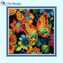 Load image into Gallery viewer, Colorful Butterfly Joy Sunday - AIMDIY