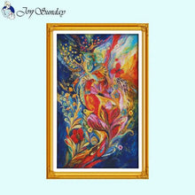 Load image into Gallery viewer, Colorful Peacock Art Animal Pattern Cross Stitch Kit - AIMDIY