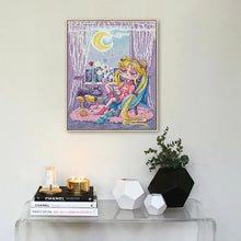 Load image into Gallery viewer, Comfort Night Cartoon Character Pattern - AIMDIY