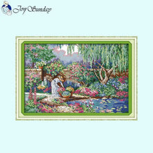 Load image into Gallery viewer, Countryside Scenery Cross Stitch Kits - AIMDIY