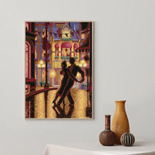 Load image into Gallery viewer, Couple Dancing Tango By The Roadside - AIMDIY