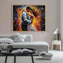 Load image into Gallery viewer, 14ct Couple Embracing Art Figures Pattern Cross Stitch Kit - AIMDIY