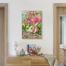 Load image into Gallery viewer, Cute Animal Pattern Flowers and Rabbits - AIMDIY