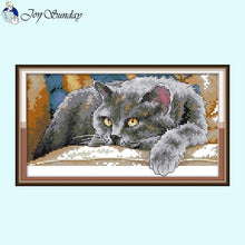 Load image into Gallery viewer, Cute Cat  Animal Pattern Needle & Thread - AIMDIY