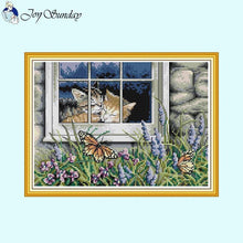 Load image into Gallery viewer, Cute Cat  Animal Pattern Needle & Thread - AIMDIY