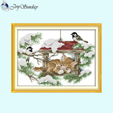 Load image into Gallery viewer, Cute Cat  Animal Pattern Needle & Thread - AIMDIY