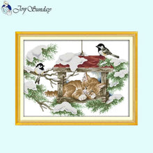 Load image into Gallery viewer, Cute Cat Animal Pattern Needle & Thread - AIMDIY