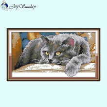 Load image into Gallery viewer, Cute Cat Animal Pattern Needle & Thread - AIMDIY