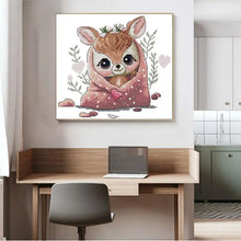 Load image into Gallery viewer, Cute Deer Cross Stitch Kit Cartoon Animal - AIMDIY