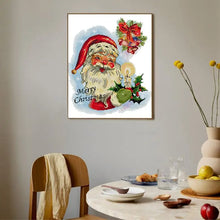 Load image into Gallery viewer, Cute Santa Claus Cross Stitch Kits - AIMDIY