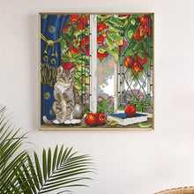 Load image into Gallery viewer, DIY Animal Pattern Cat on the Windows - AIMDIY