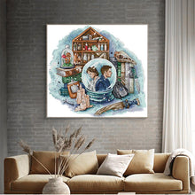 Load image into Gallery viewer, DIY Character Pattern Winchester Man Cross Stitch Kit - AIMDIY