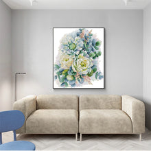 Load image into Gallery viewer, DIY Peony Flower Embroidery - AIMDIY