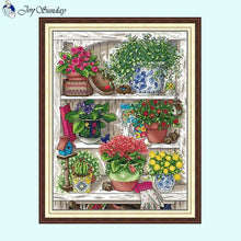 Load image into Gallery viewer, DIY Floral Patterns Flower Cross Stitch Supplies - AIMDIY