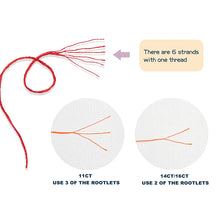 Load image into Gallery viewer, Christmas Cat Cartoon Animal Patterns Embroidery 14CT - AIMDIY